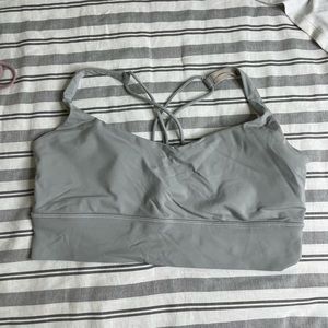 Long line sports bra